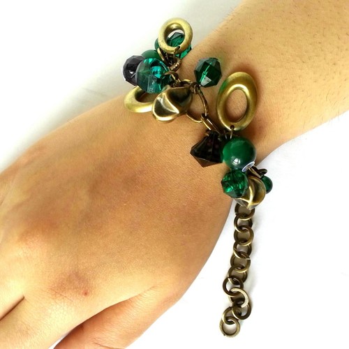 Antik perlenarmband armband - antik,
