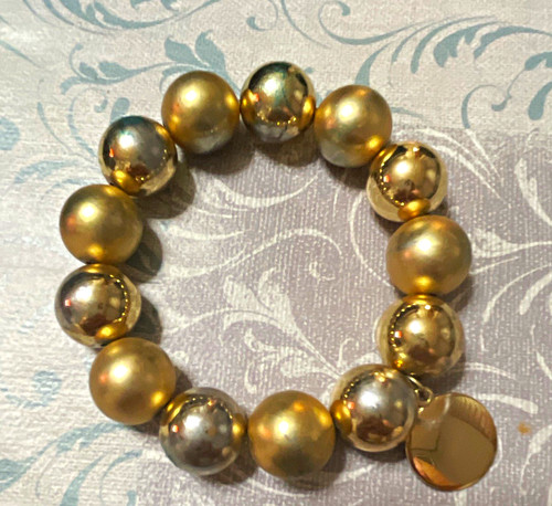 Dehnbares kugelperlen armband - dehnbares, kugelperlen-armband
