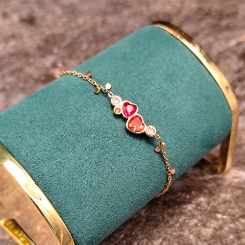 Edelstahl armband damen - armband, gold