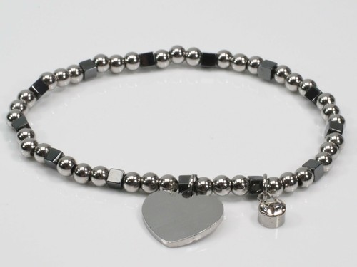 Metallperlen armband - metallperlen,