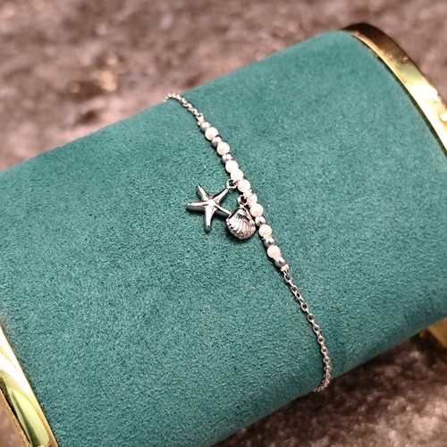 Edelstahl armband damen silber - armband,