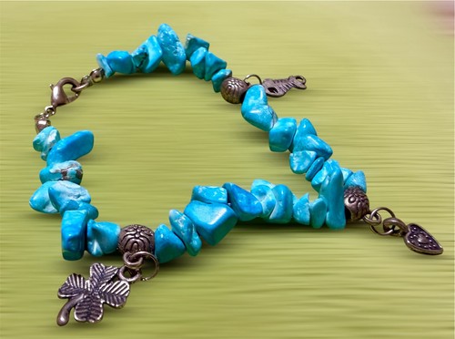 Boho türkis armband - armband, –