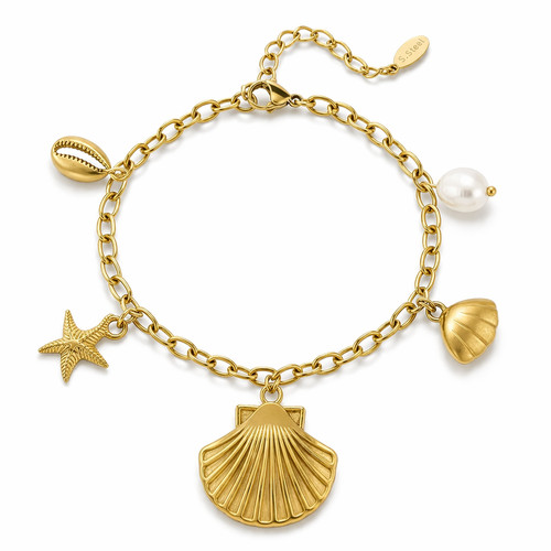 Armband bettelarmband muschel - armband,