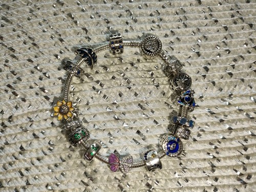 925 silber bettelarmband charm - 925,