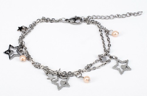 Edelstahl damen armband herz - armband,
