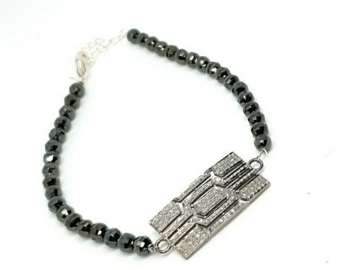 Spinell perlen armband - armband, pave